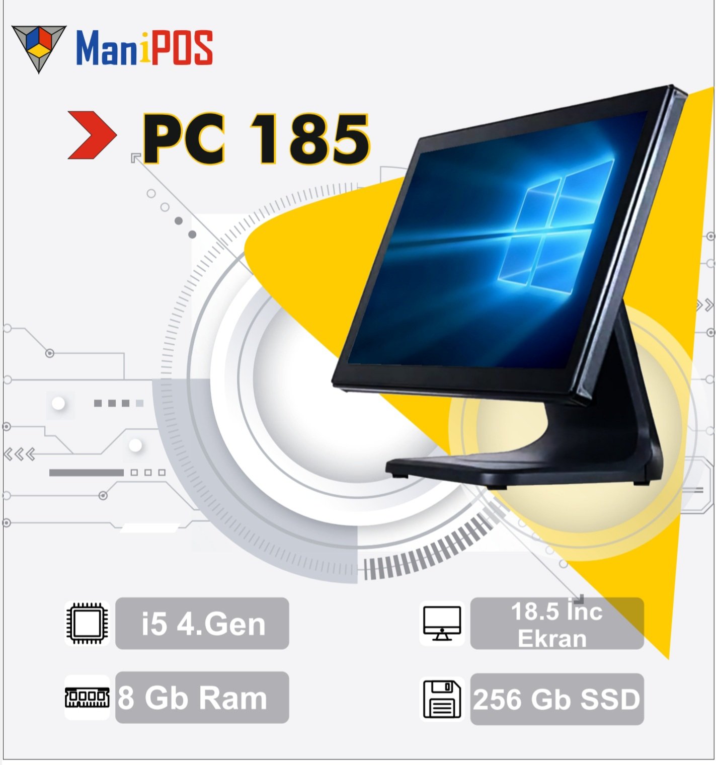 PC185 DOKUNMATIK POS PC